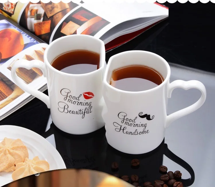 Mielas taurės keramikos puodelis kalėdų puodeliai kawaii puodelis arbatos puodelio nustatyti Valentino dienos dovana gimtadienio proga kavos puodelis 0