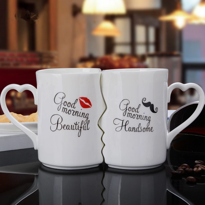 Mielas taurės keramikos puodelis kalėdų puodeliai kawaii puodelis arbatos puodelio nustatyti Valentino dienos dovana gimtadienio proga kavos puodelis 2