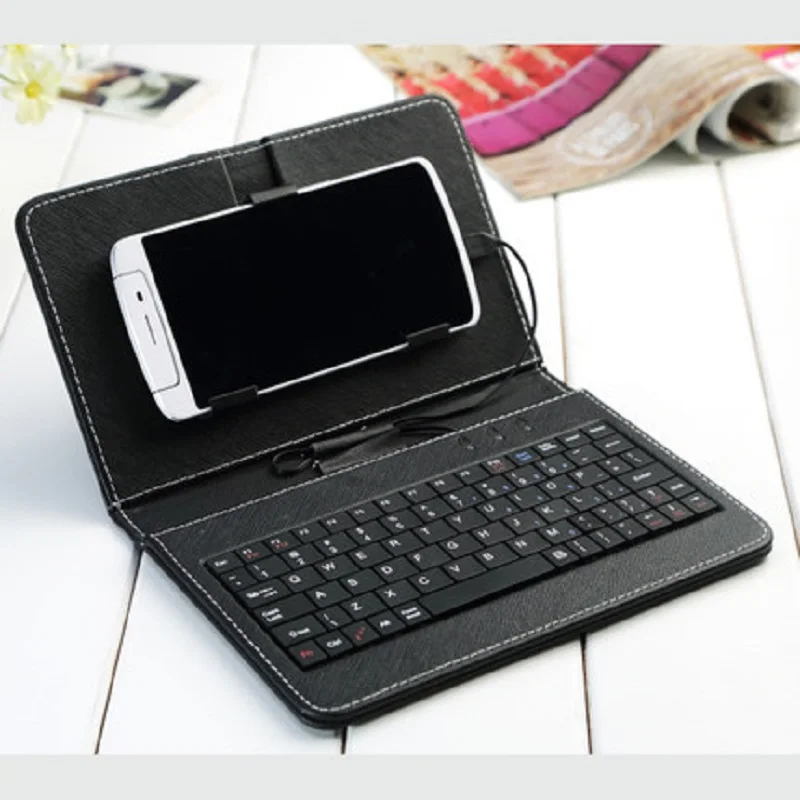Už ASUS Zenfone 8 atveju Bendra anglų ir rusų Klaviatūra-Dėklas, skirta 5.9 colių Mobiliuoju telefonu nemokamas pristatymas 3