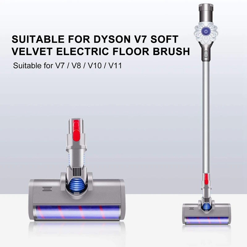 Minkštas Volelis Švaresnis Galvos Greitas Išleisti Dyson Belaidžius Stick Vacuum Cleaner V7 V8 V10/SV12 V11, 966489-04 3