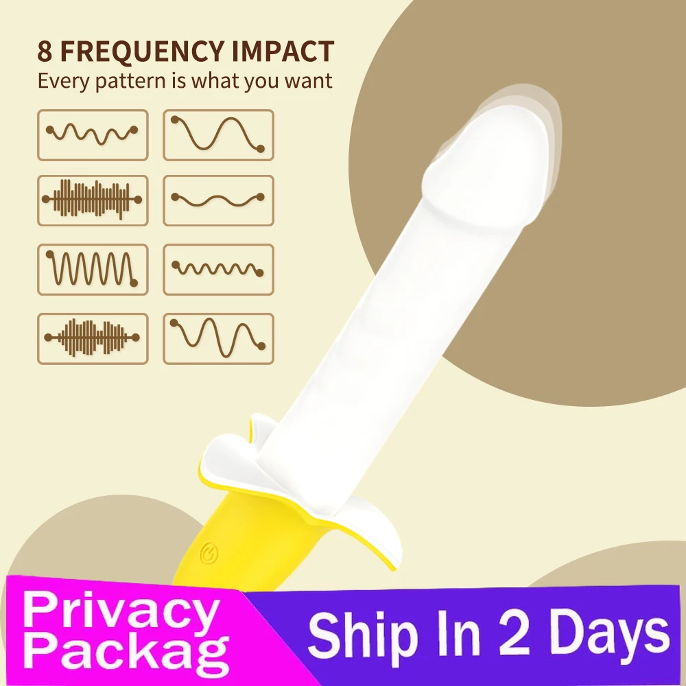 Galingas Bananų Vibratorius Impulsas Ištraukiama Dildo Makšties Klitorio Stimuliatorius Moterų Masturbacija Įrankis Mielas Moteris Sekso Produktas 3