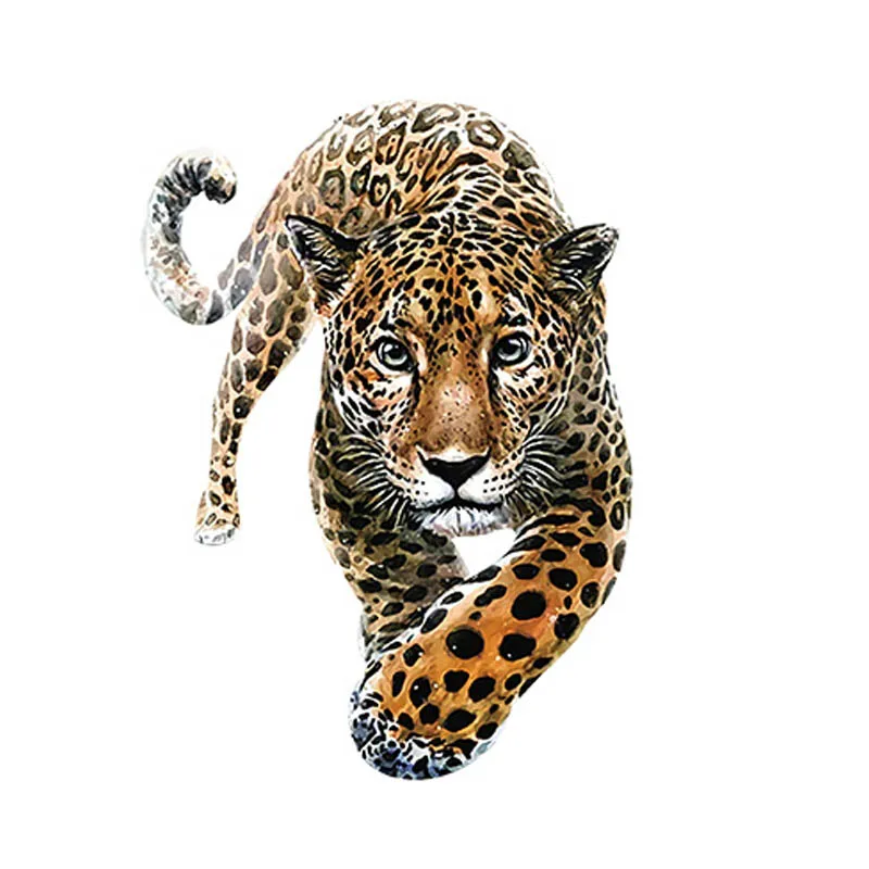 Gyvūnų Gatvės Piktogramą Moterims, Vyrams, Drabužiai,, Leopardas Geležies Perdavimo Spausdinimo Lopai Drabužius T-Shirt Pleistras 