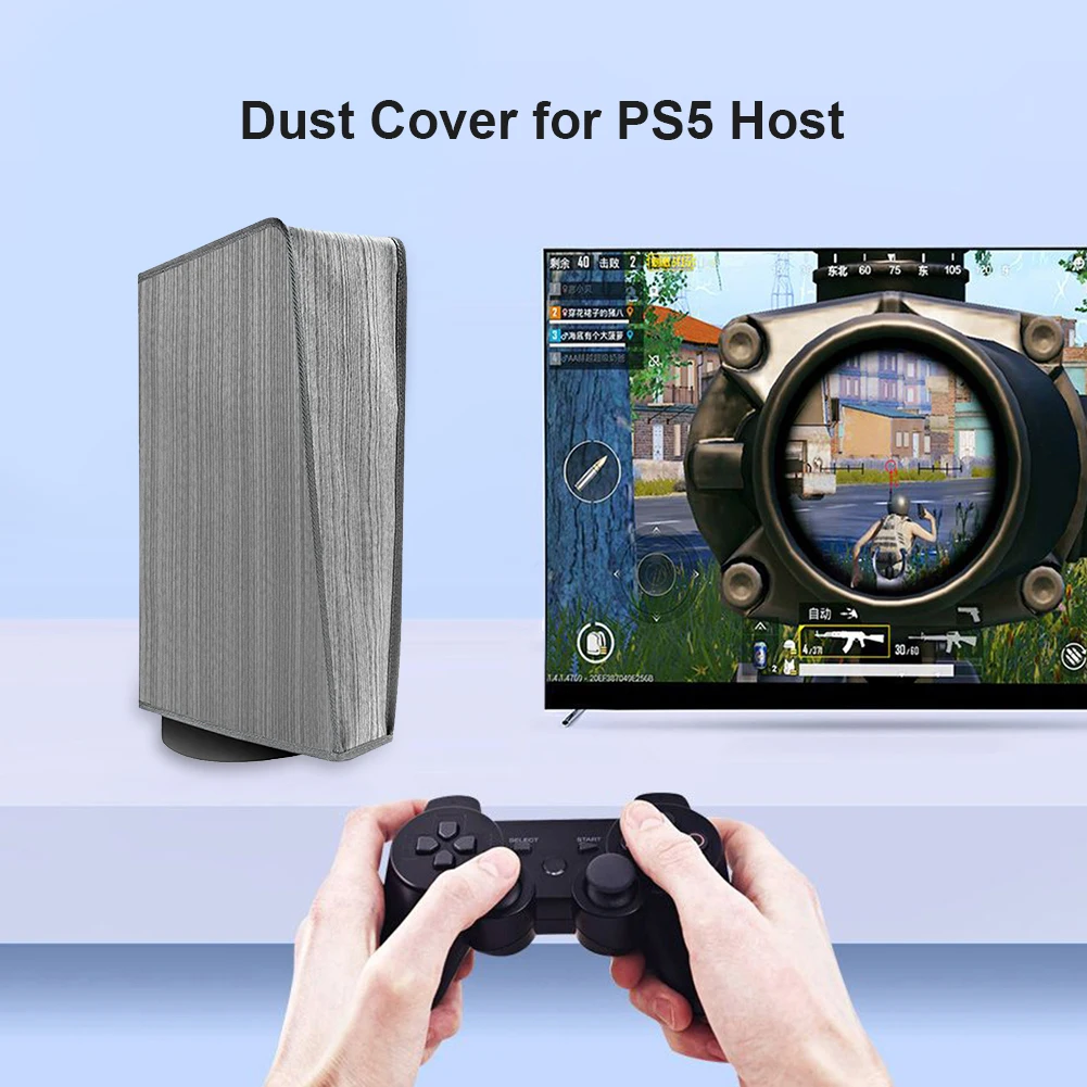 Apsauga nuo dulkių Dangtelis PS5 Žaidimų Konsolės Dulkių Dangtelio Raštas Plaunamas Dulkių Įrodymas Padengti PlayStation 5 PS5 Žaidimai, Priedai 1