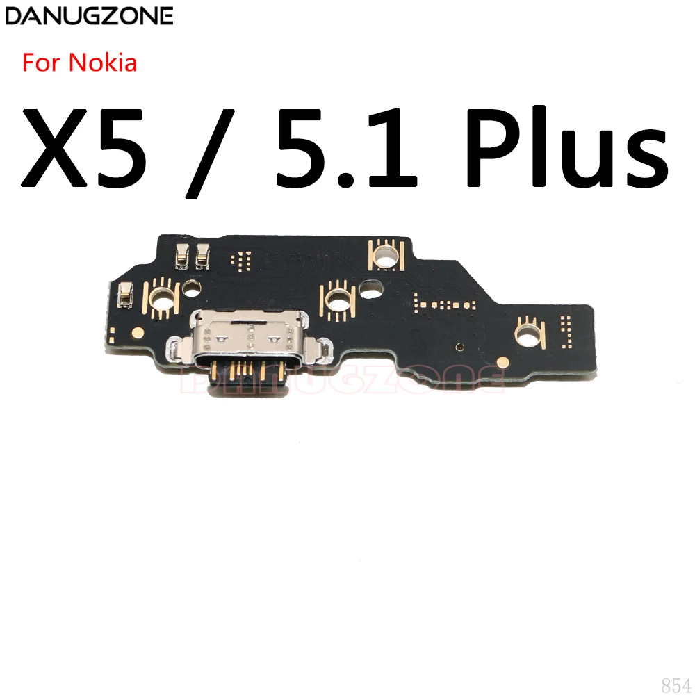USB Įkrovimo lizdas Doko, Kištukinis Lizdas, Jungtis baterijos Valdybos Flex Kabelis Skirtas Nokia X5 X6 X7 X71 5.1 6.1 7.1 8.1 Plius 2