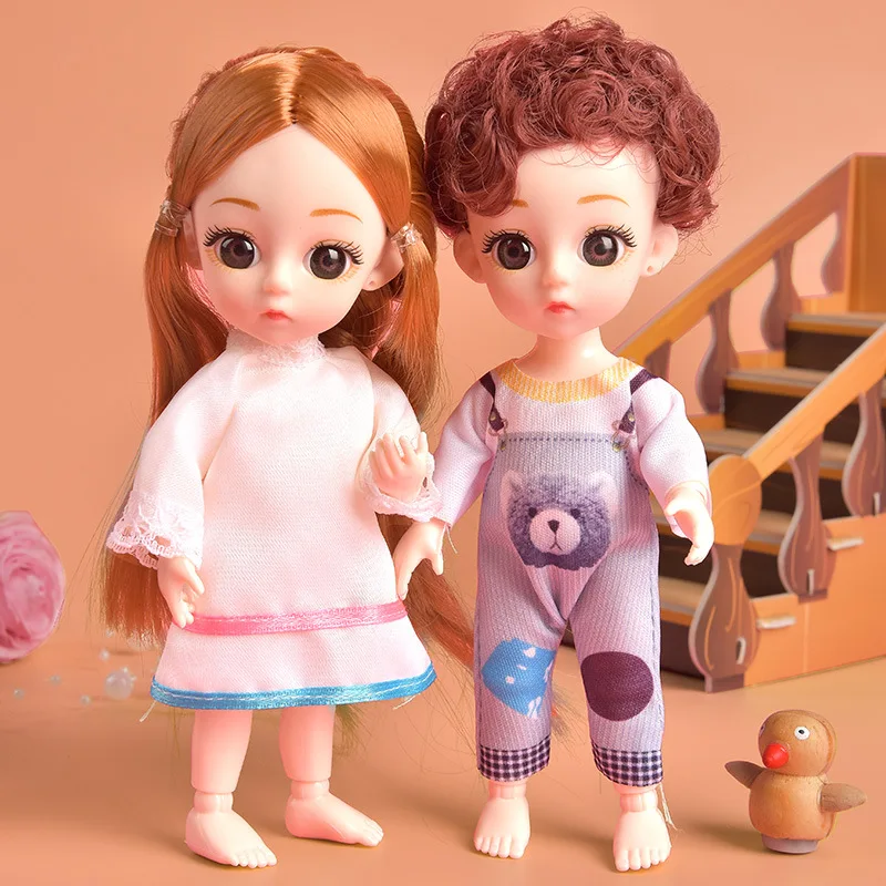 16cm Animacinių filmų Princess Žaislas, Lėlės Mergaitėms Populiarus Modelis Bendrų Vaikų Lėlė Su Vasaros Drabužių Modeliavimas Gimtadienio Dovanos 0