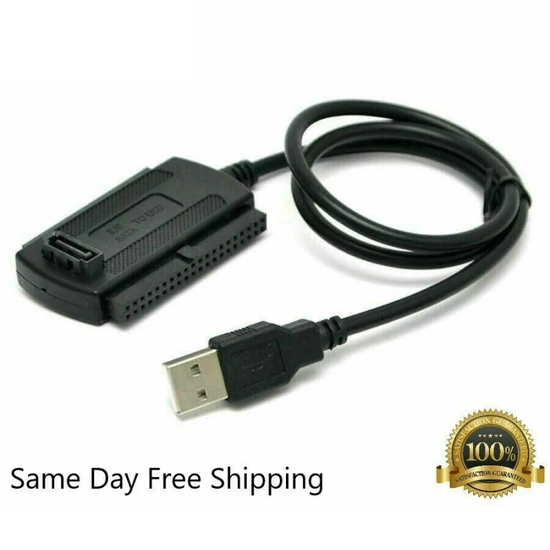 480 MB/s Didelės Spartos SATA PATA IDE į USB 2.0 Adapteris Keitiklis, Laidas 2.5 / 3.5 Colių Kietąjį Diską Paramos 52x CD-ROM 1