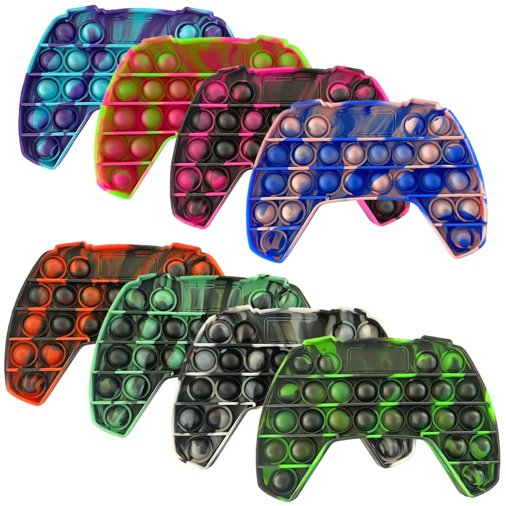 Rainbow Push Burbulas Fidget Jutimo Žaislas Autisim Specialiųjų Poreikių Anti-stresas Žaidimas Įtempių Plonas Fidget Žaislai поп ит 4