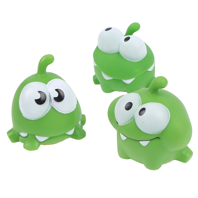 1PC Virvę Varlė Vinilo, Gumos Android Žaidimai Lėlės Cut The Rope Saldainiai Gulping Monstras Žaislas, Skirtas Kūdikių 5