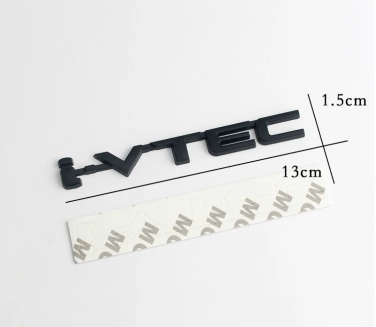 3D Metalo i-VTEC IVTEC Lipdukas Logotipas Ženklelis Kamieno Decal Honda Civic Sutarimu Odyssey Spirior CRV VISUREIGIS 0