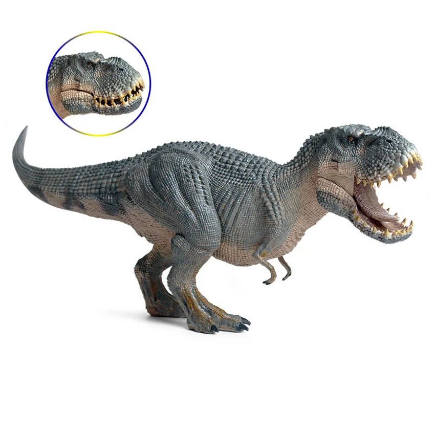 37CM Dinozaurų Modelis Žaislas Super Tyrannosaurus Rex Plastikinės Lėlės Tyrannosaurus Juros periodo Dinozauras, Žaislai Vaikams 4