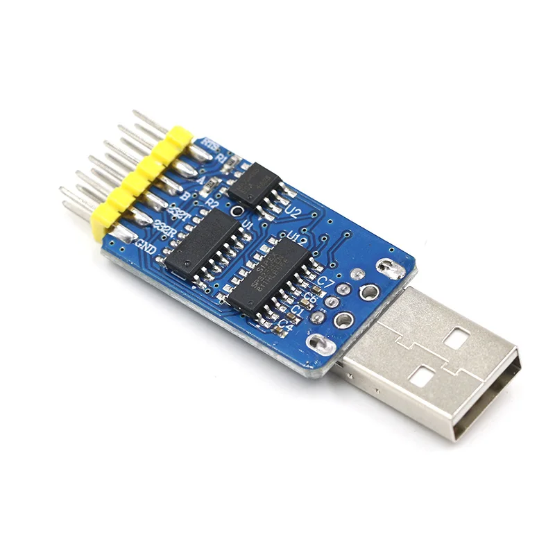 CP2102 USB-UART 6-in-1 Daugiafunkcinis(USB-TTL/RS485/232,TTL-RS232/485,232, kad 485) Serijos Adapteris Arduino 2