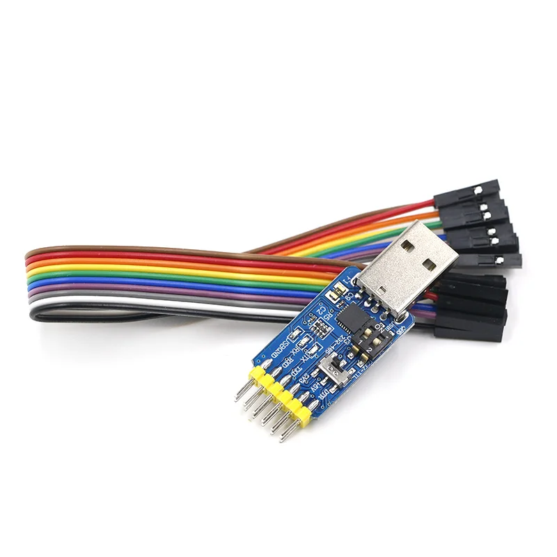 CP2102 USB-UART 6-in-1 Daugiafunkcinis(USB-TTL/RS485/232,TTL-RS232/485,232, kad 485) Serijos Adapteris Arduino 3