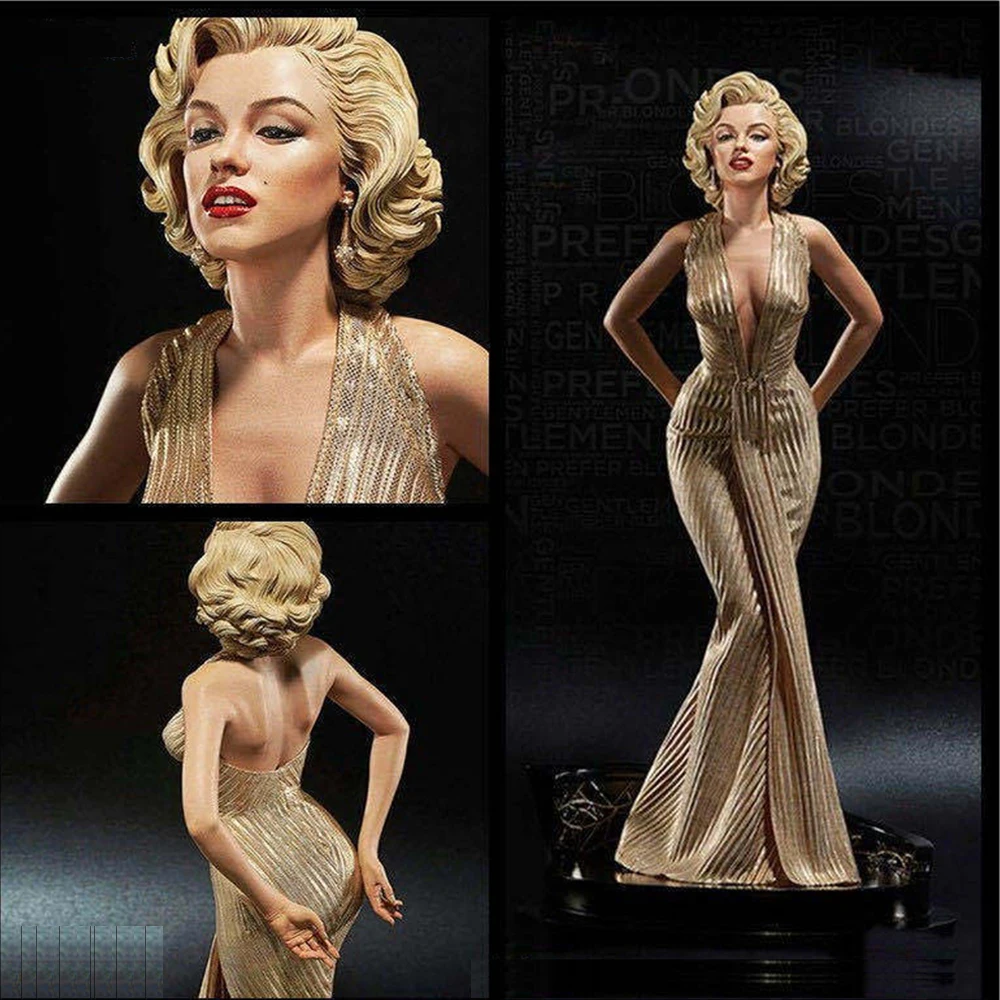Naujas Seksualus modelis Marilyn Monroe Veiksmų Skaičius, 1/4 Vienas Iš Didžiausių Aktorės Statula Modelis Žaislai Global limited edition žaislo modelis 3