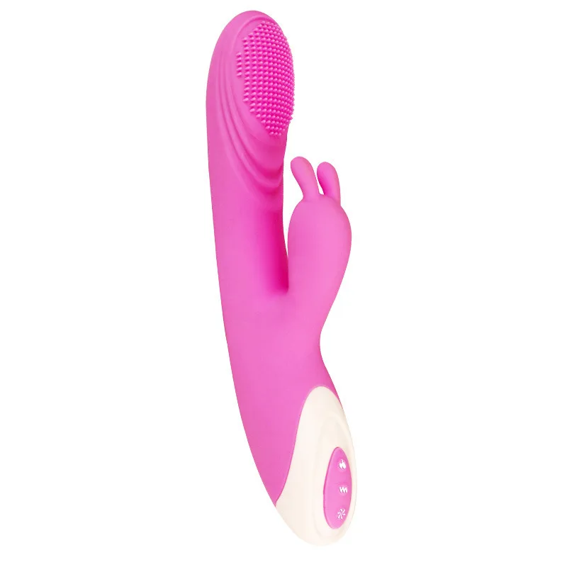 Triušio ausies pratęsimo lazdele moterų masturbacija šildymo vibratorius masažas lazdele g-taško stimuliacija sekso žaislai moteris 5
