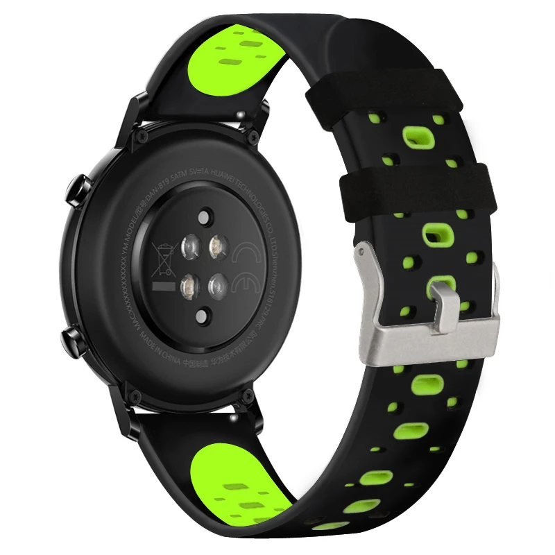 JKER 20mm Spalvinga Watchband diržu, Garmin Forerunner 245 245 M 645 Muzikos vivoactive 3 Sporto silikono Smart watchband Apyrankė 4
