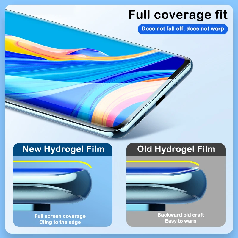 Hidrogelio Filmas Xiaomi Mi-10 Pastaba Pro Lite Ultra Mi10 5G Screen Protector 10Lite Note10 10Pro Pro Filmas Pilnas draudimas UV 4