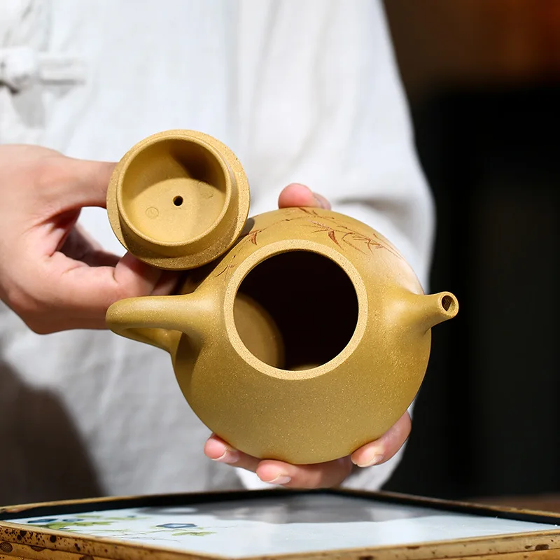Zisha arbatinukas Yixing duanni arbatinukas ziye shipao arbatinukas 2