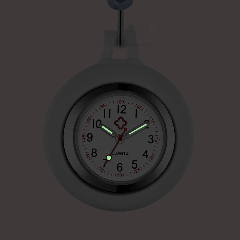 Silikono Slaugytoja Laikrodžiai Mielas Triušis FOB Kišenėje Slaugytoja Žiūrėti Medicinos Tampus Laikrodžiai Slaugytoja Laikrodžiai Kūrybinių Mados Gydytojas Dovana 1