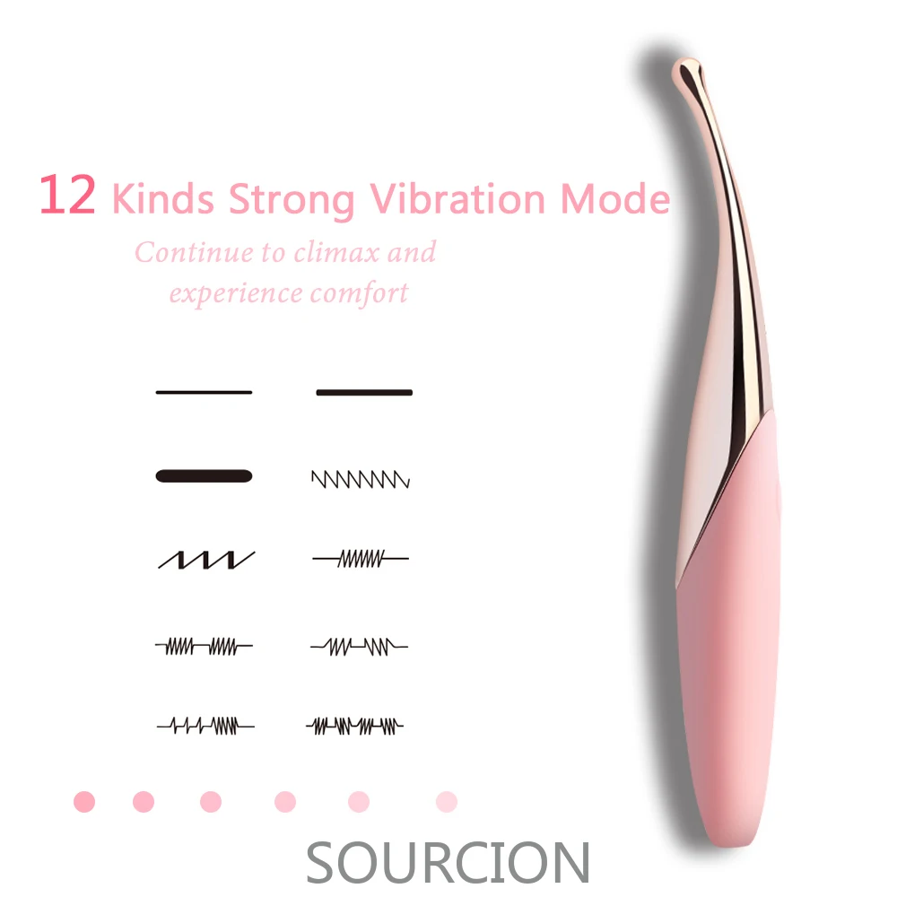 G Spot Vibratorius Galingas aukšto dažnio Vibratoriai laižyti Klitorio Stimuliatorius Masturbator masažas Sekso Žaislai Moterims, Suaugusiųjų Sekso Žaislai 3