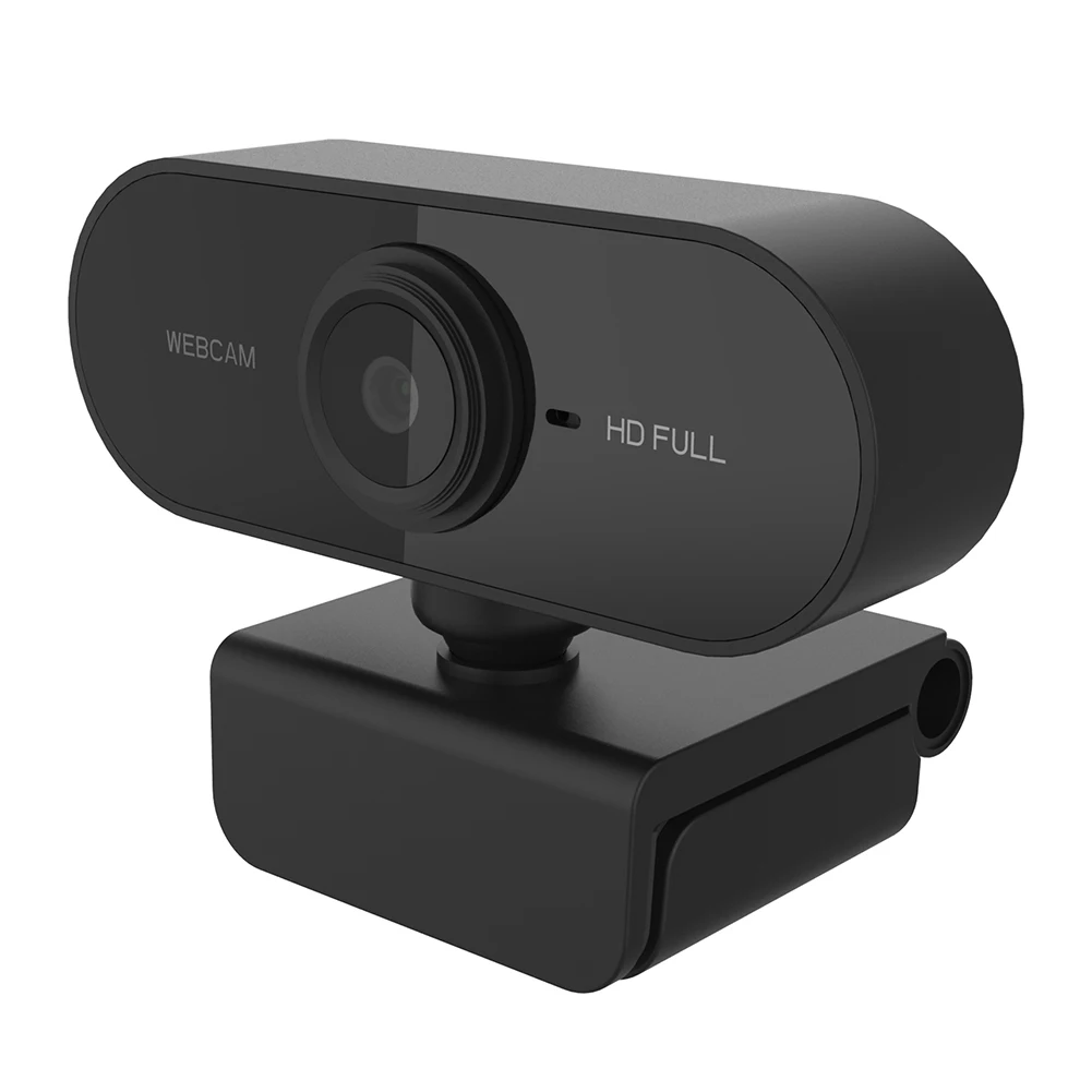 HD 1080P Kamera Mini Kompiuteris PC WebCamera su USB Kištukas Pasukti Kameros Live Transliacijos Vaizdo skambučius Konferencijos Darbą 1
