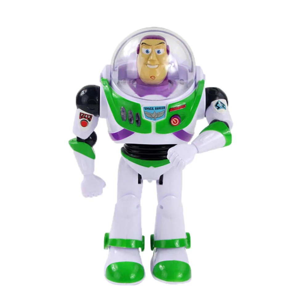 28cm Disney Toy Story 4 Veiksmų Skaičiai Kalbėti Buzz Lightyear PVC Modelis Žaislai, Dovanos Vaikams 1