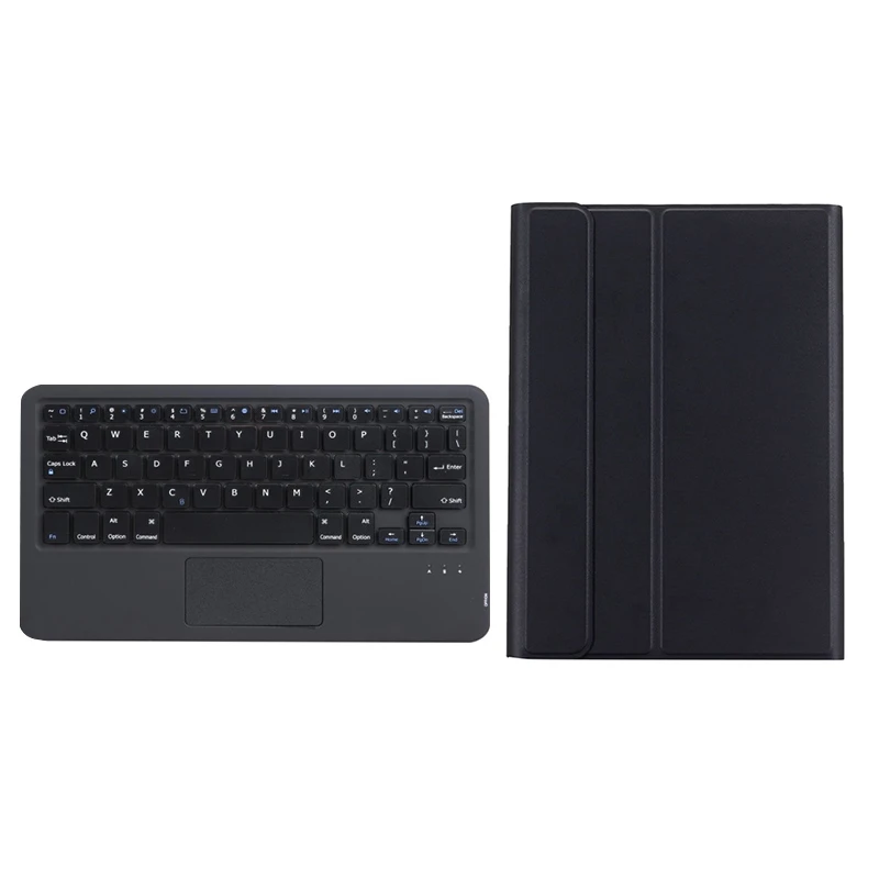 Tabletę Atveju+Klaviatūra Lenovo M10 Plius 10.3 Colių Apversti Odinis dėklas Planšetinio kompiuterio Stovas su Bluetooth Klaviatūra 5