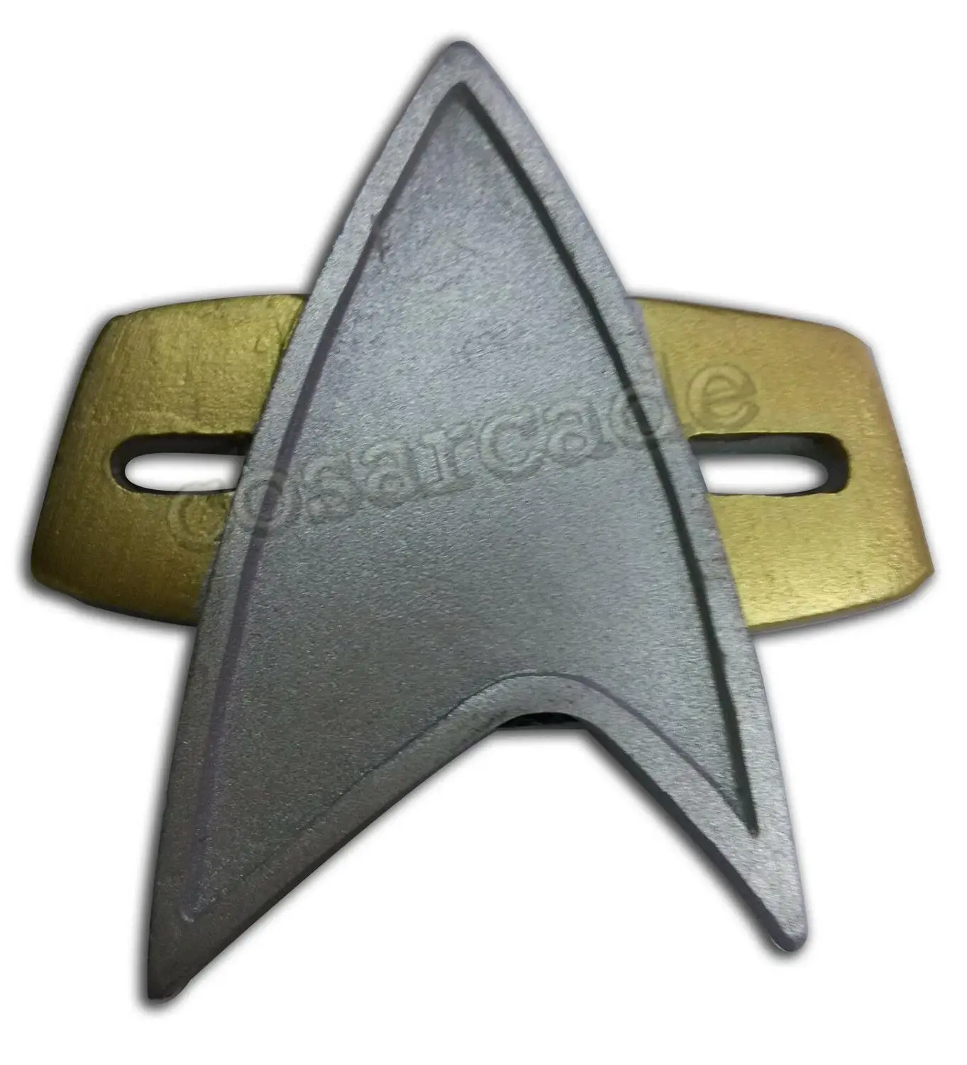 Star Cosplay Žygį Starfleet Kapitonas Ženklelis Combadge Reitingas Pip Pin Insignia Sagė Halloween Carnival Prop 5