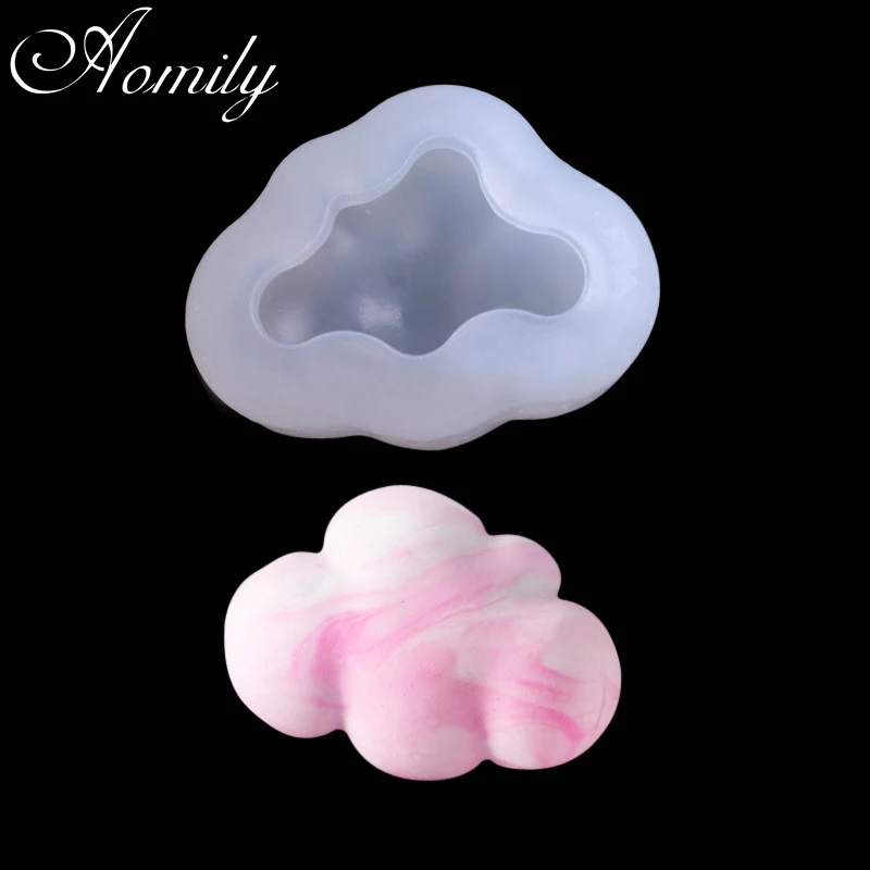 Aomily 3D Sky Cloud Figūrą Silikono Formos 