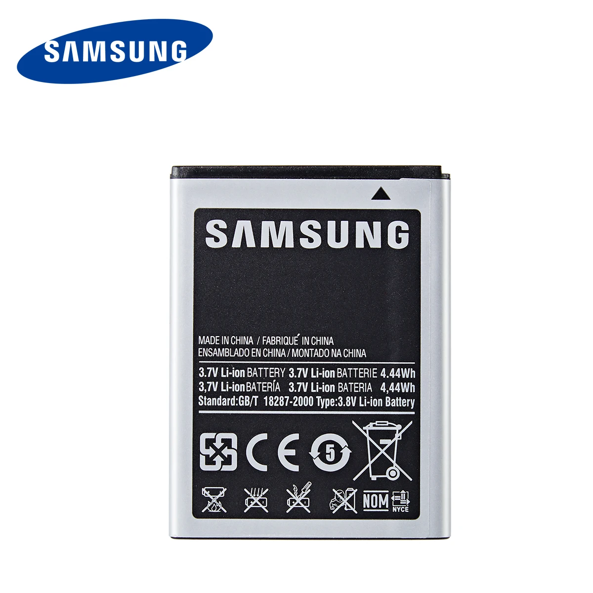 SAMSUNG Originalus EB454357VU 1200mAh Bateriją, Skirtą Samsung Galaxy Y S5360 Y Pro B5510 Wave S5380 S5368 Pocket S5300 Chat B5330 3