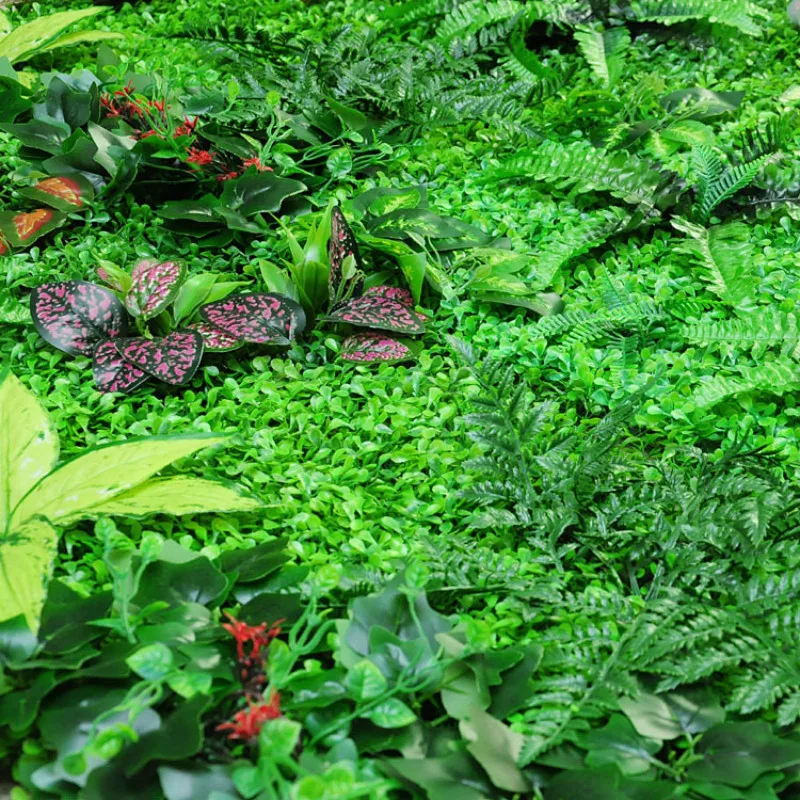 Dirbtinių Augalų Žaliosios Vejos Žolės Sodinimo Sienų Apdailai Gėlių Sienos, Plastikiniai Dirbtinių Gėlių Kompozicijų Priedai Filialas 1