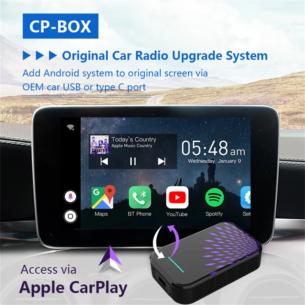 Atnaujinti Radijo Automobilių Android Radijas Stereo Carplay Langelį 