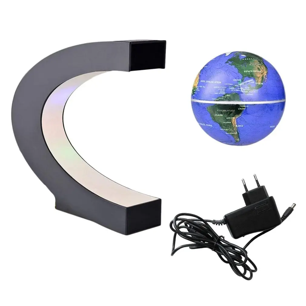 LED Pasaulio Žemėlapyje Magnetic Levitation Plūduriuojantis Pasaulyje Namų Elektroninių Antigravity Lempos Naujovė Kamuolys Šviesos Gimtadienio Apdaila 1