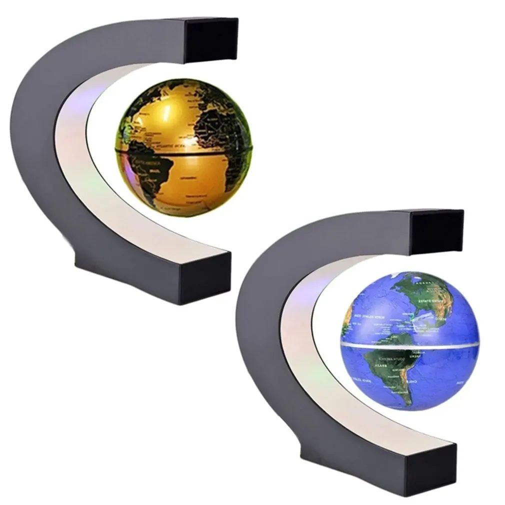LED Pasaulio Žemėlapyje Magnetic Levitation Plūduriuojantis Pasaulyje Namų Elektroninių Antigravity Lempos Naujovė Kamuolys Šviesos Gimtadienio Apdaila 4