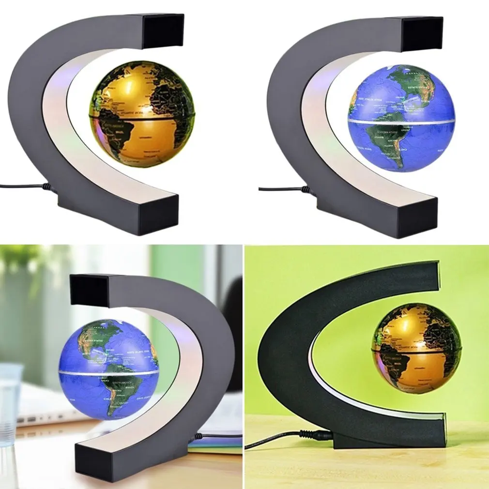 LED Pasaulio Žemėlapyje Magnetic Levitation Plūduriuojantis Pasaulyje Namų Elektroninių Antigravity Lempos Naujovė Kamuolys Šviesos Gimtadienio Apdaila 5