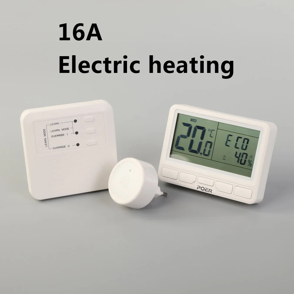 Pažangaus belaidžio ryšio kambarys programuojami wifi, skaitmeninis termostatas, Thermoregulator temperatūros reguliatorius elektros šildymo 16A 1