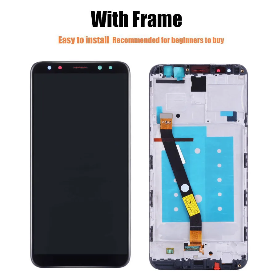 PINZHENG Aukštos Kokybės LCD Huawei Mate 10 Lite RNE L01 L02 L03 L21 LCD Touch Mobile 