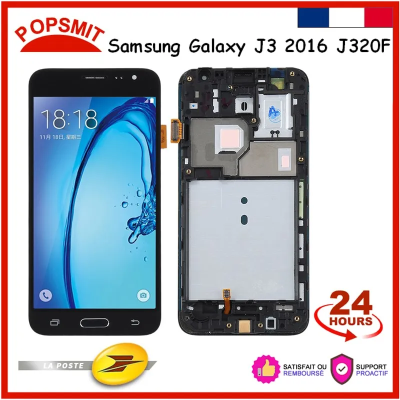 SS j3 skyrius 2016 J320 3D skaitmeninis keitiklis Pakeitimo Ekranas Asamblėjos Mobiliojo Telefono LCD jutikliniai Ekranai Samsung Galaxy Priedai 4