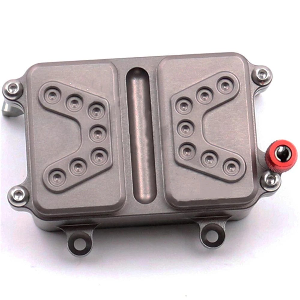 Aliuminio Lydinys Įrankių dėžė Gavimo Atveju 1/10 Modelio RC Automobilių SCX-10 Laipiojimo Automobilių Reikmenys 2