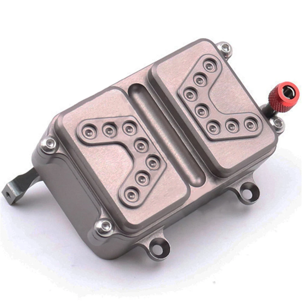 Aliuminio Lydinys Įrankių dėžė Gavimo Atveju 1/10 Modelio RC Automobilių SCX-10 Laipiojimo Automobilių Reikmenys 3